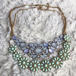 2 FOR 1 💙 Floral Statement Necklaces